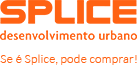 Logo Splice em laranja